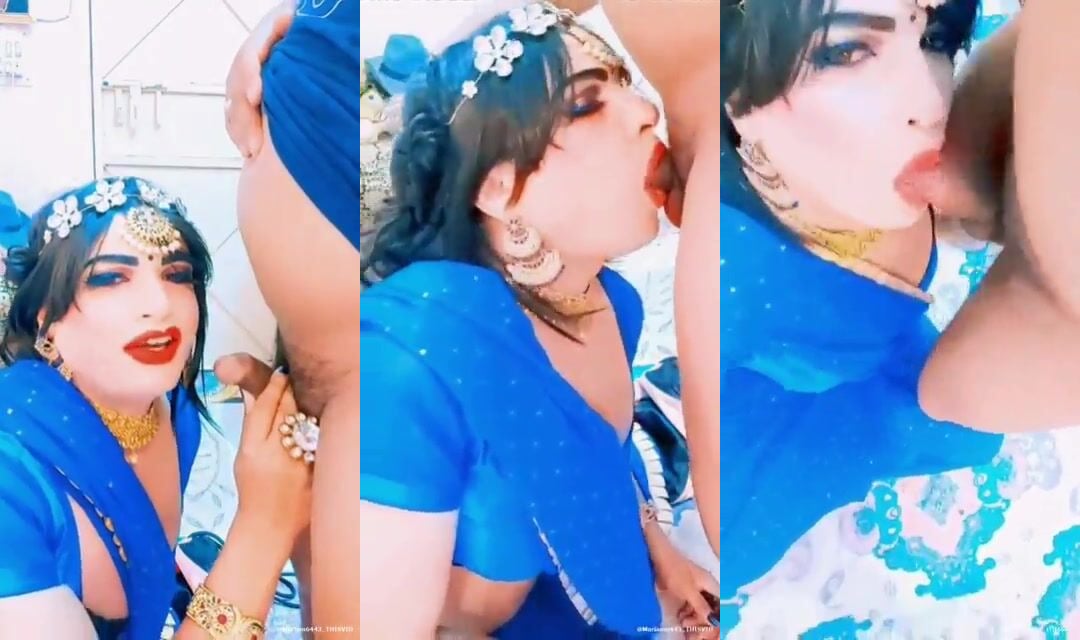 
                                          Sexy kinnar de rahi hai deep blowjob
                                      