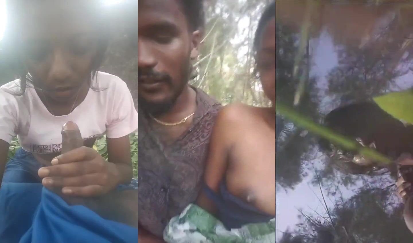 south indian young lover ki jungel mai chudai